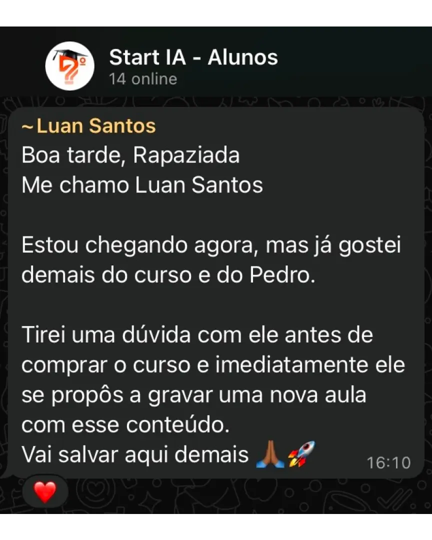 Depoimento Luan